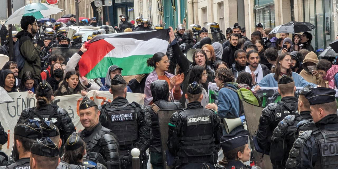 Fransa'da Üniversitelerde Filistin'e destek eylemleri devam ediyor