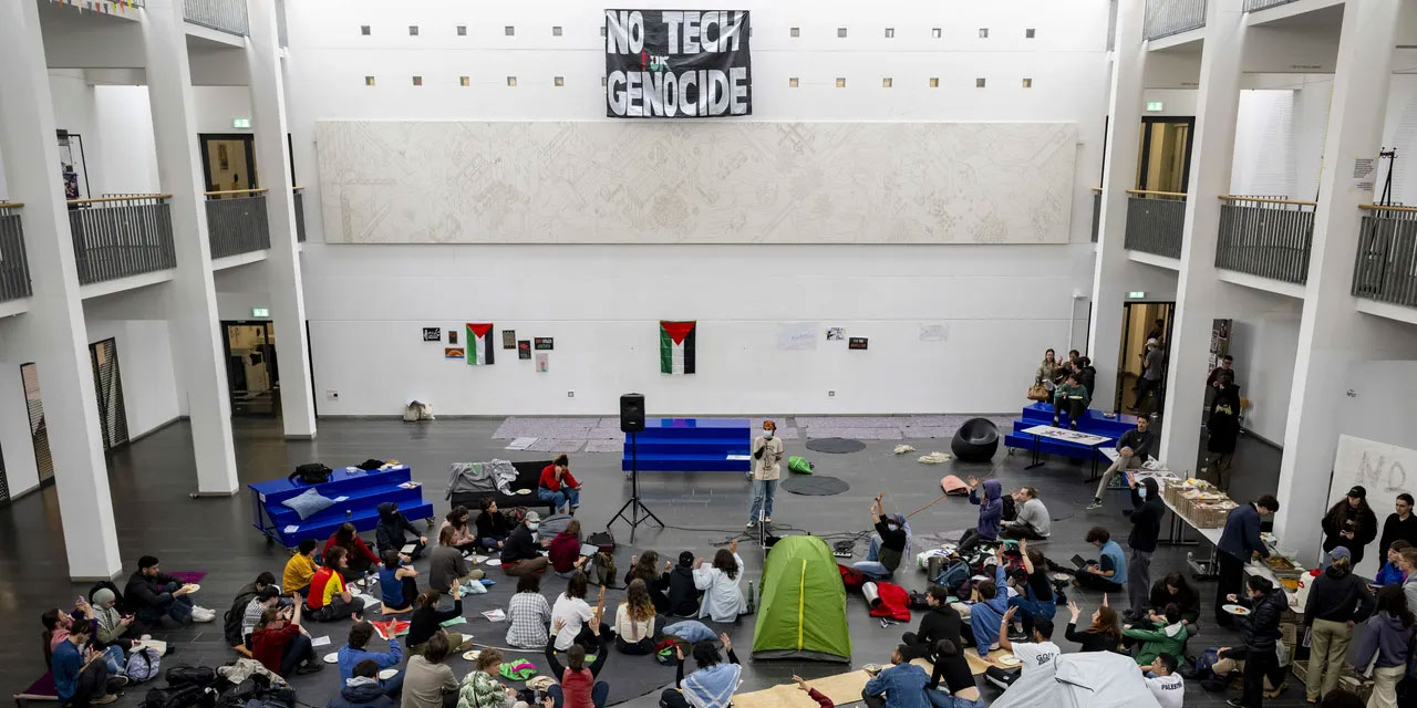 Zürih Üniversitesinde Filistin'e destek eylemi yeniden başladı