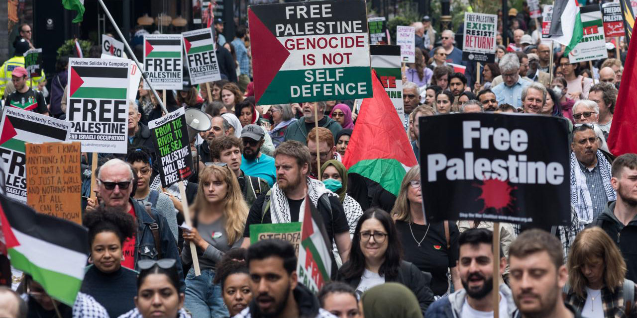 Dünyada Filistin'e destek gösterileri devam ediyor