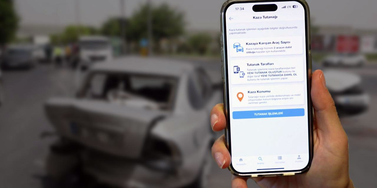 E-Devlet'ten yeni hizmet: Kaza tespit tutanağı
