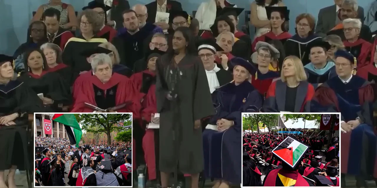 Mezuniyet töreninde Gazze vurgusu: Harvard, bizi duyuyor musun?