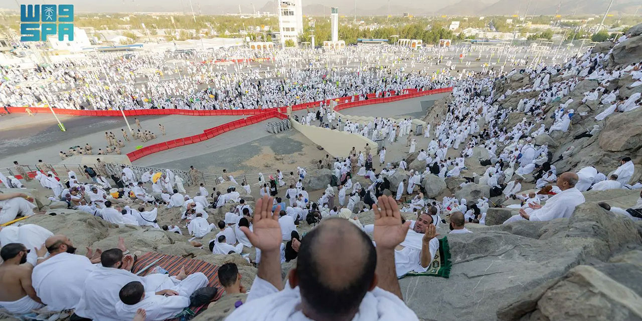 Arafat Vakfe'si için her şey hazır