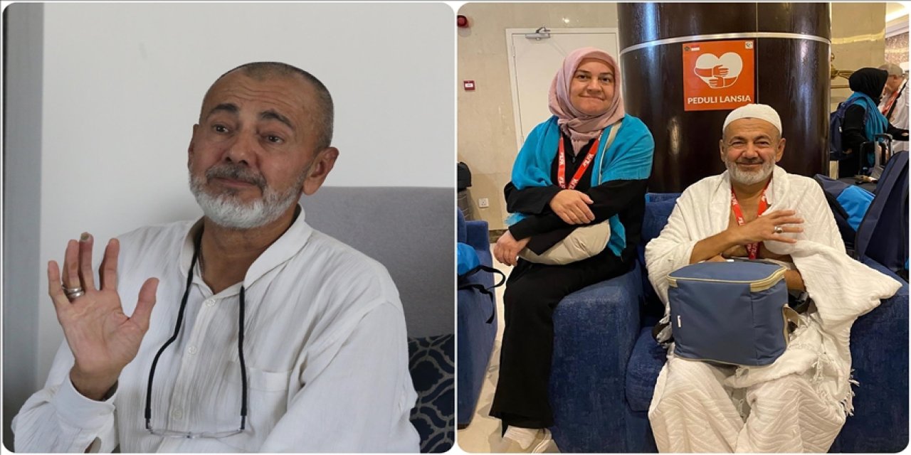 Haccın kerameti: Yüzde 96 engelli olmasına rağmen gitti, yaraları iyileşmeye başladı