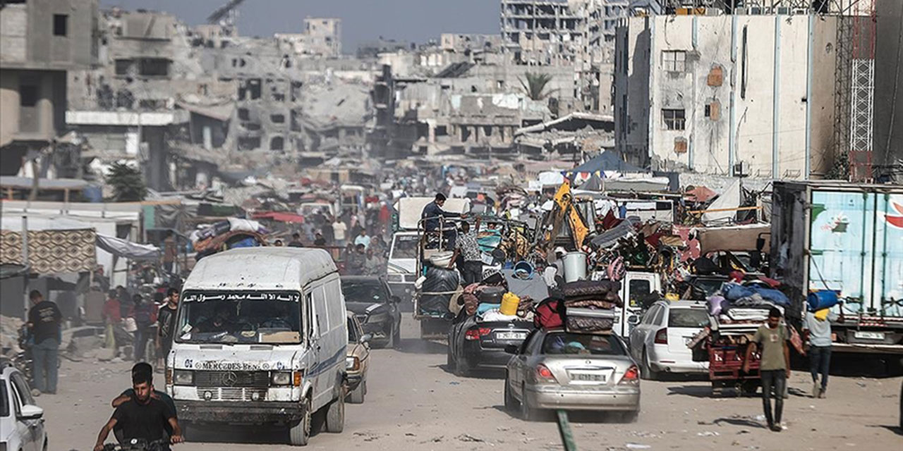 Terörist israil yine saldıracak: Han Yunus'ta binlerce kişi gece yarısı yine göçe zorlandı