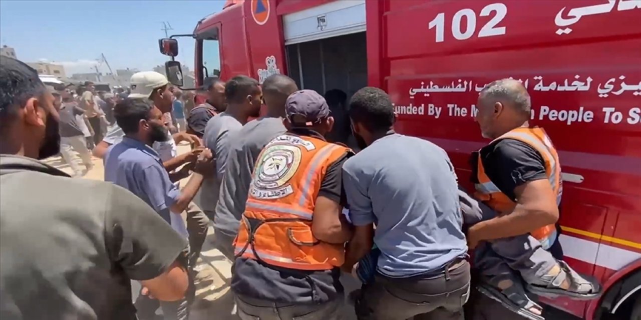 Terörist israil katliama devam ediyor: Han Yunus'ta okul bombalandı onlarca kişi öldürüldü