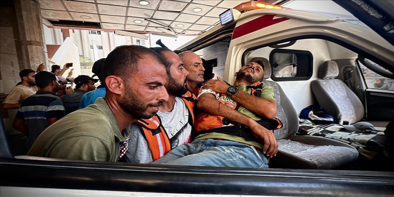 Katil israilin Han Yunus kentine saldırısında 70 Filistinli daha öldürüldü