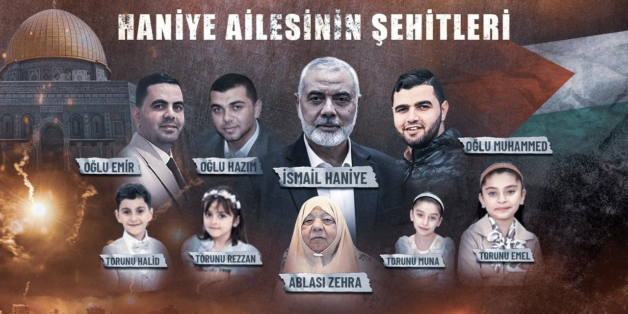 Haniye ailesi 9 şehit verdi