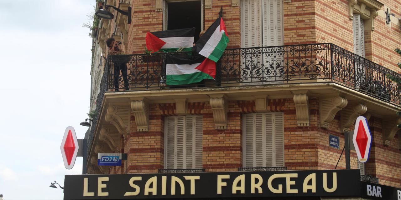 Ne yapsalar engelleyemiyorlar: Paris Olimpiyat Oyunları'nda Filistin'e destek gösterisi