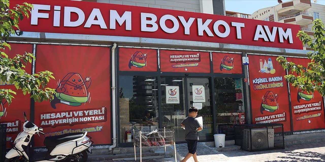 Şanlıurfa'da Filistin Dayanışma Marketi (FİDAM) Boykot AVM açıldı