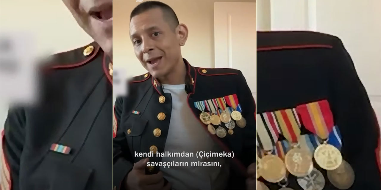 Amerikalı piyade Filistin için askerliği bıraktı