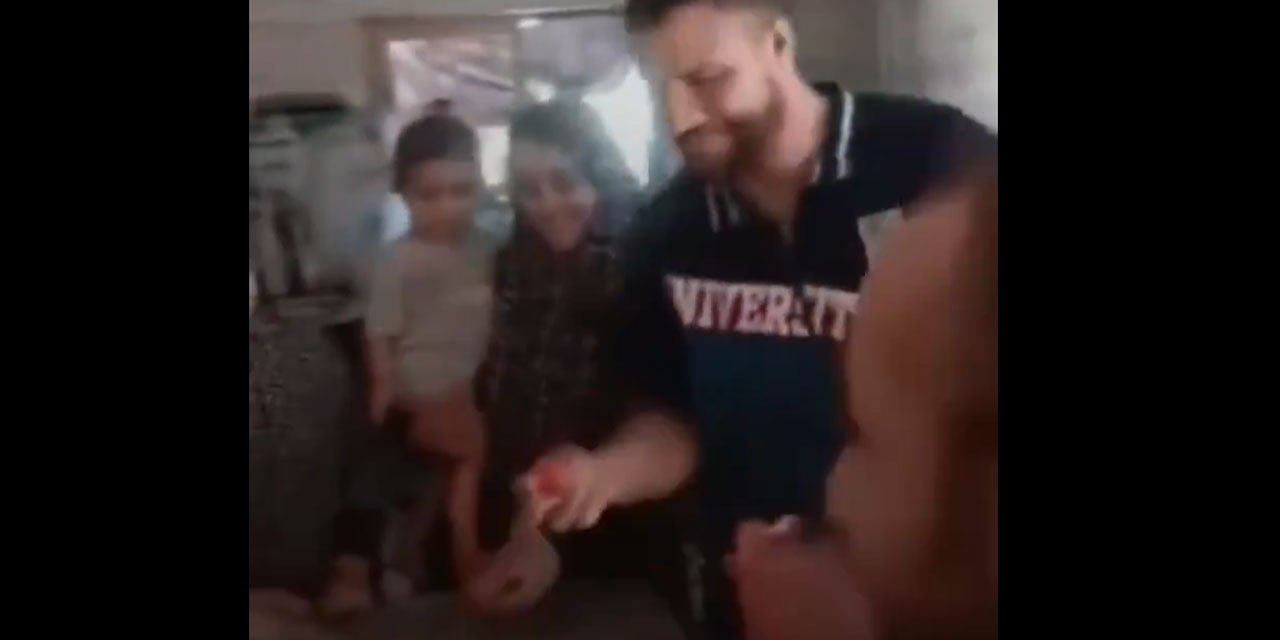 İki ay sonra ilk kez domates gören Gazzeli aile şükür secdesi yaptı