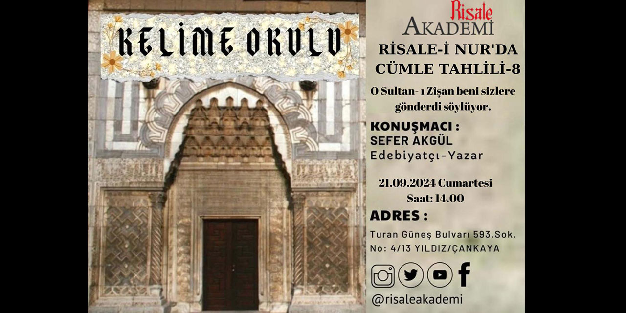 Risale-i Nur'da Cümle Tahlili-8