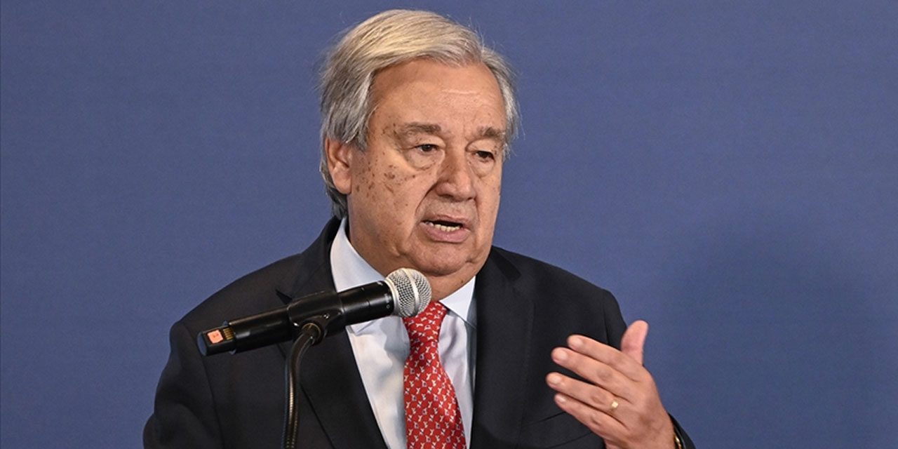 BM Genel Sekreteri Guterres: BM, Gazze halkını hayal kırıklığına uğrattı!