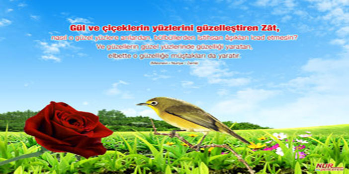 Risale-i Nur'dan vecizeli duvar kağıdı - [indir]