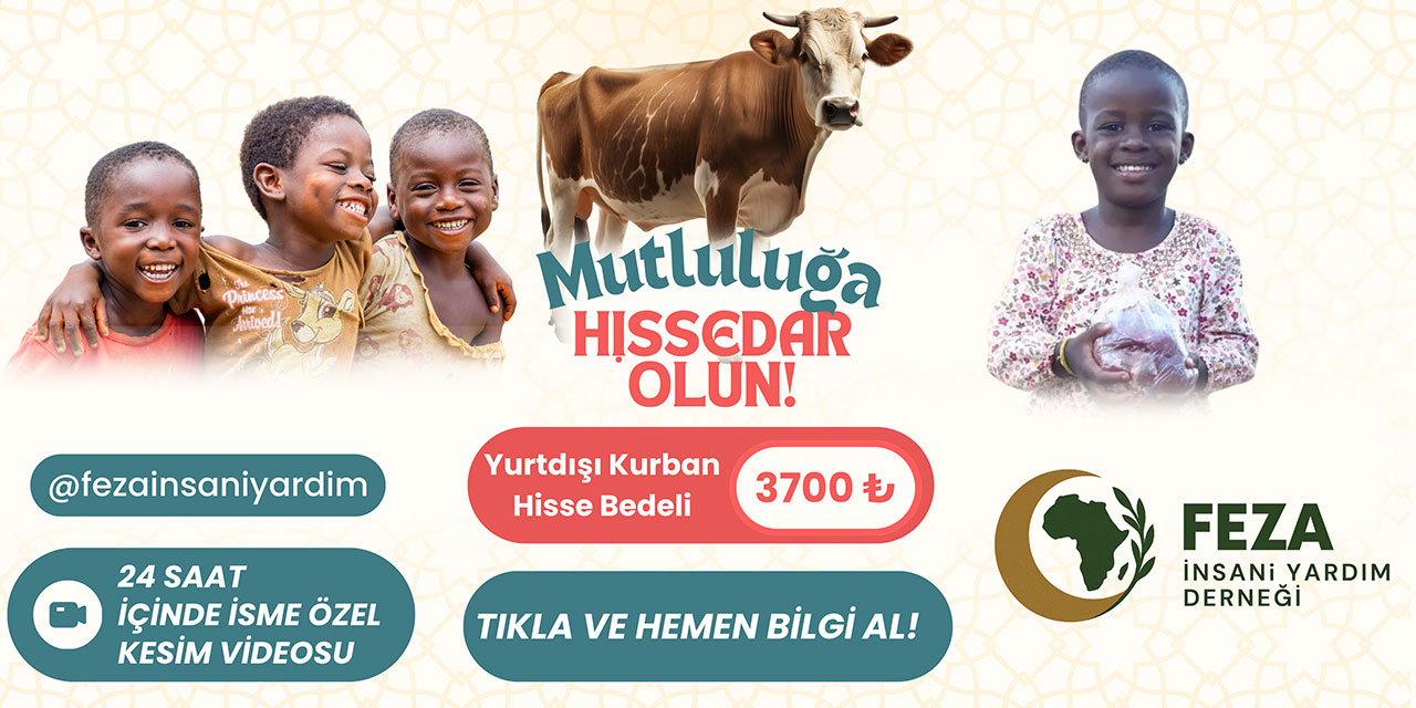 Feza İnsani Yardım Derneği Kurban