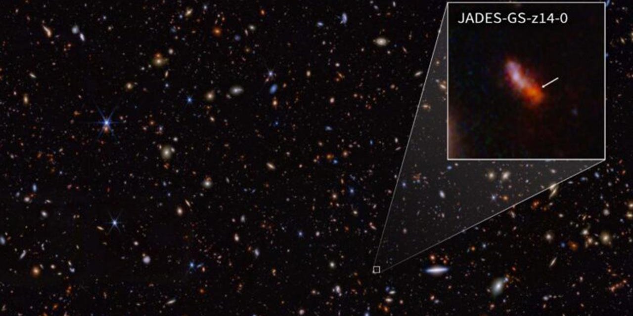 James Webb Uzay Teleskobu, bilinen en uzak galaksiyi keşfetti