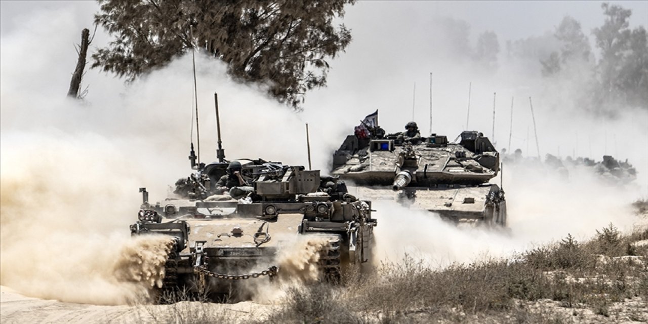 Katil israil ordusu Gazze Şeridi'ne girdi: Sağ çıkamayın inşallah!