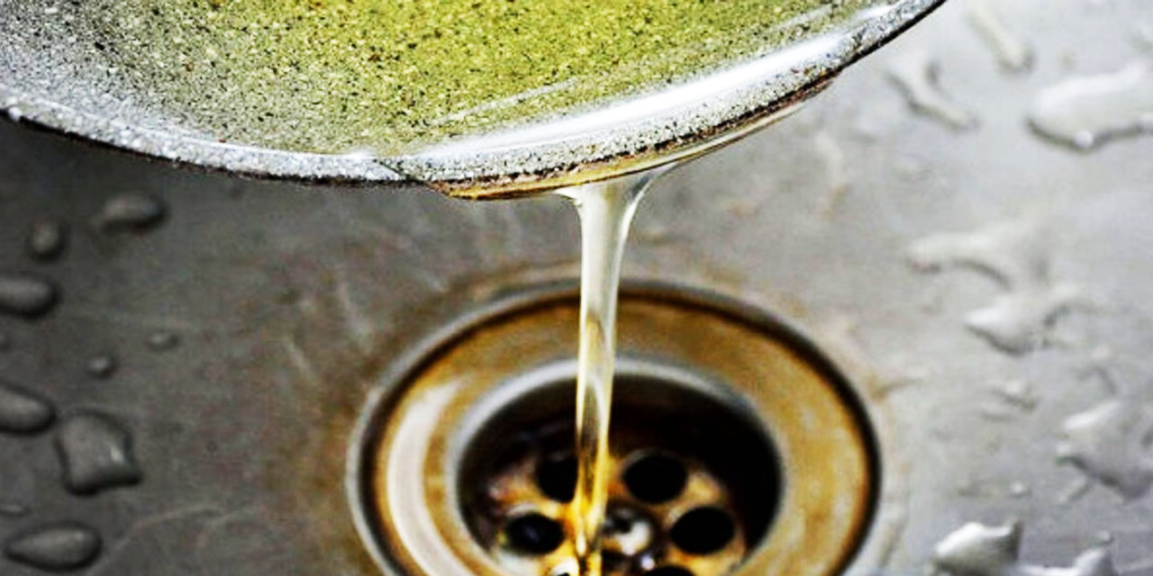 Lavaboya dökülen 1 litre atık yağ 1 milyon litre suyu kirletiyor