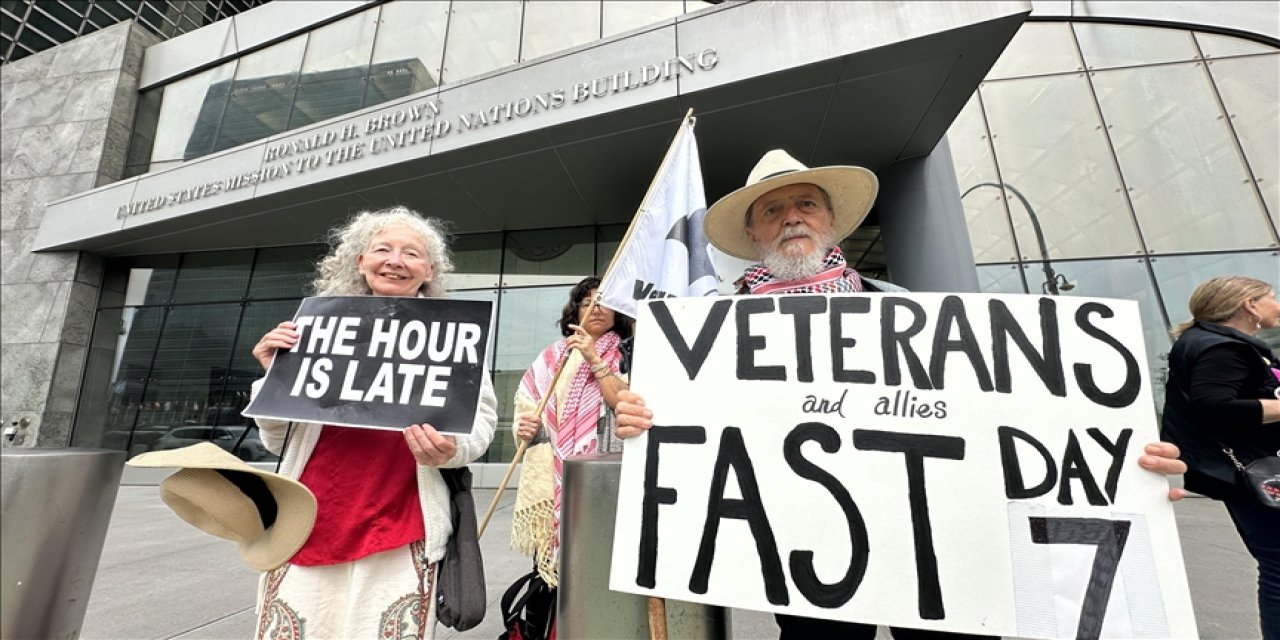 Amerika genelinde 600 kişi Gazzelilerle dayanışma için 40 günlük açlık eylemi başlattı