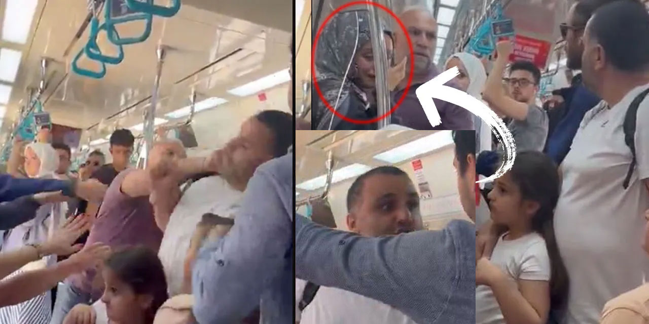 Marmaray'daki kavga: Başörtümle beni aşağıladı