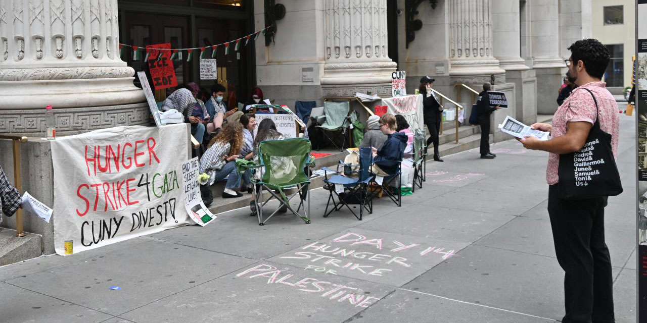 Amerika'da üniversite öğrencilerinin Gazze için başlattıkları açlık grevi 14. gününde