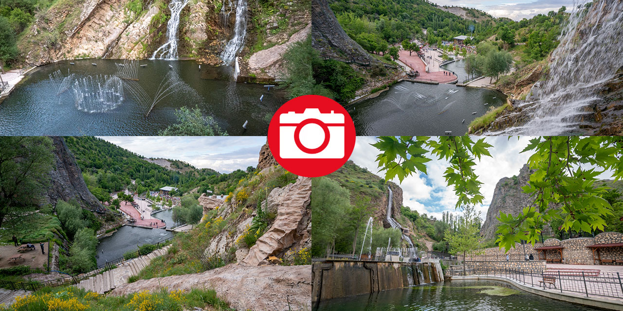 Isparta'nın 70 metreden dökülen Bezirgan Şelalesi