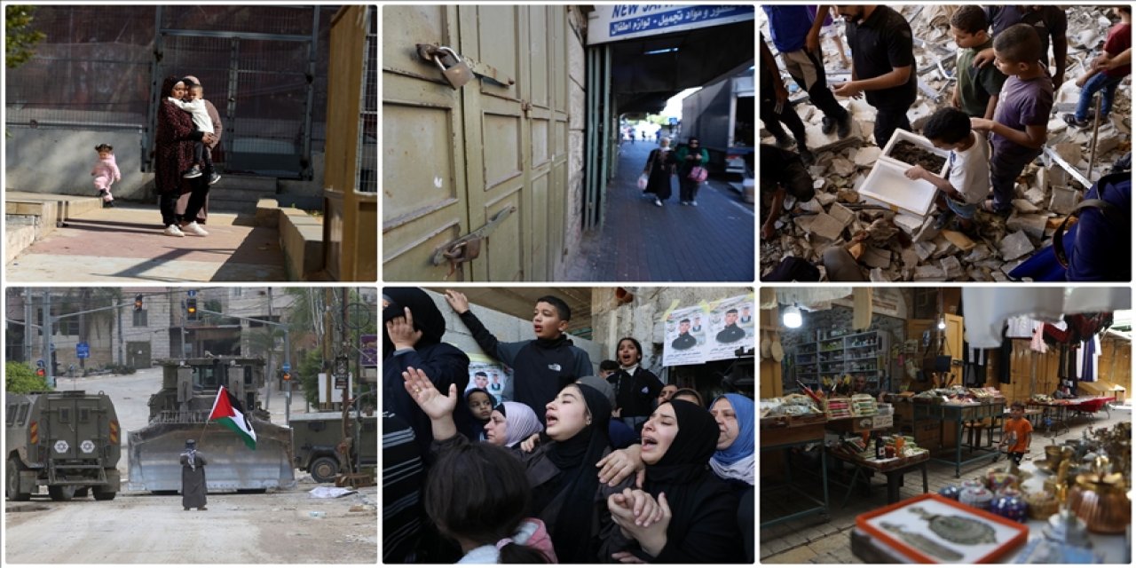 Katil israil, Batı Şeria'dakilere de hayatı cehenneme çevirdi