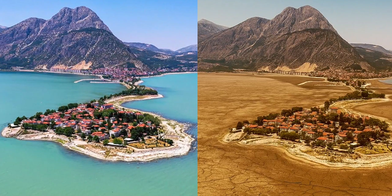 Eğirdir Gölü (Barla Denizi) kurumasın diye harekete geçildi