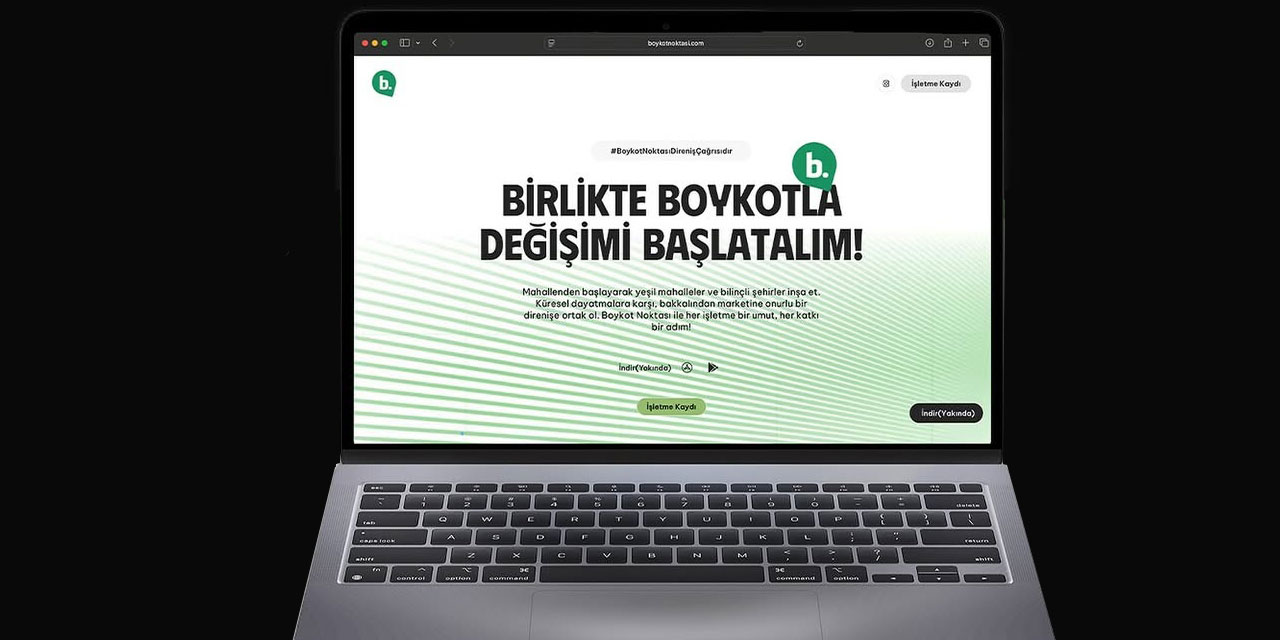israili boykot için market raflarına kadar nüfuz ediyoruz