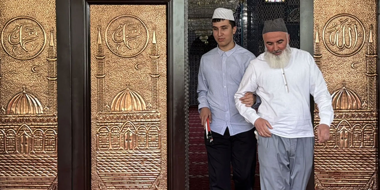 Görme engelli Arda'nın hafız olmasına bir adım kaldı