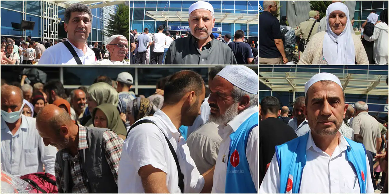 Kutsal topraklardan dönen hacılar: Başta Filistin, tüm İslam âlemi için dua ettik