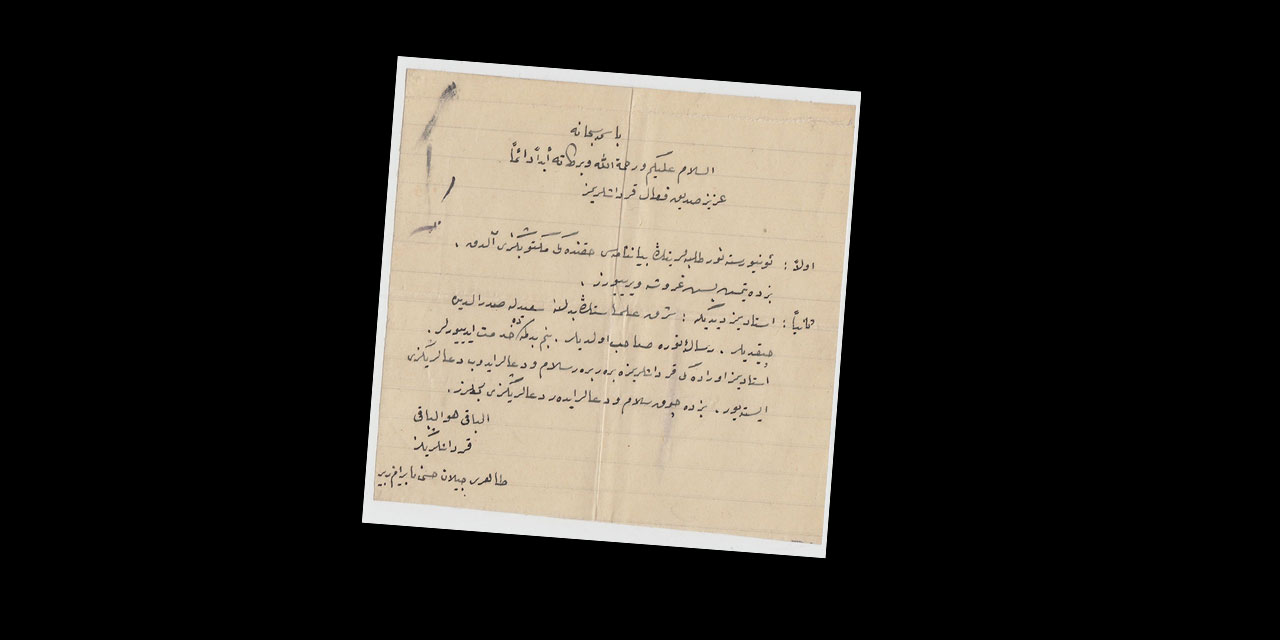 Bediüzzaman’ın talebelerinin yazdığı yeni bir mektup bulundu