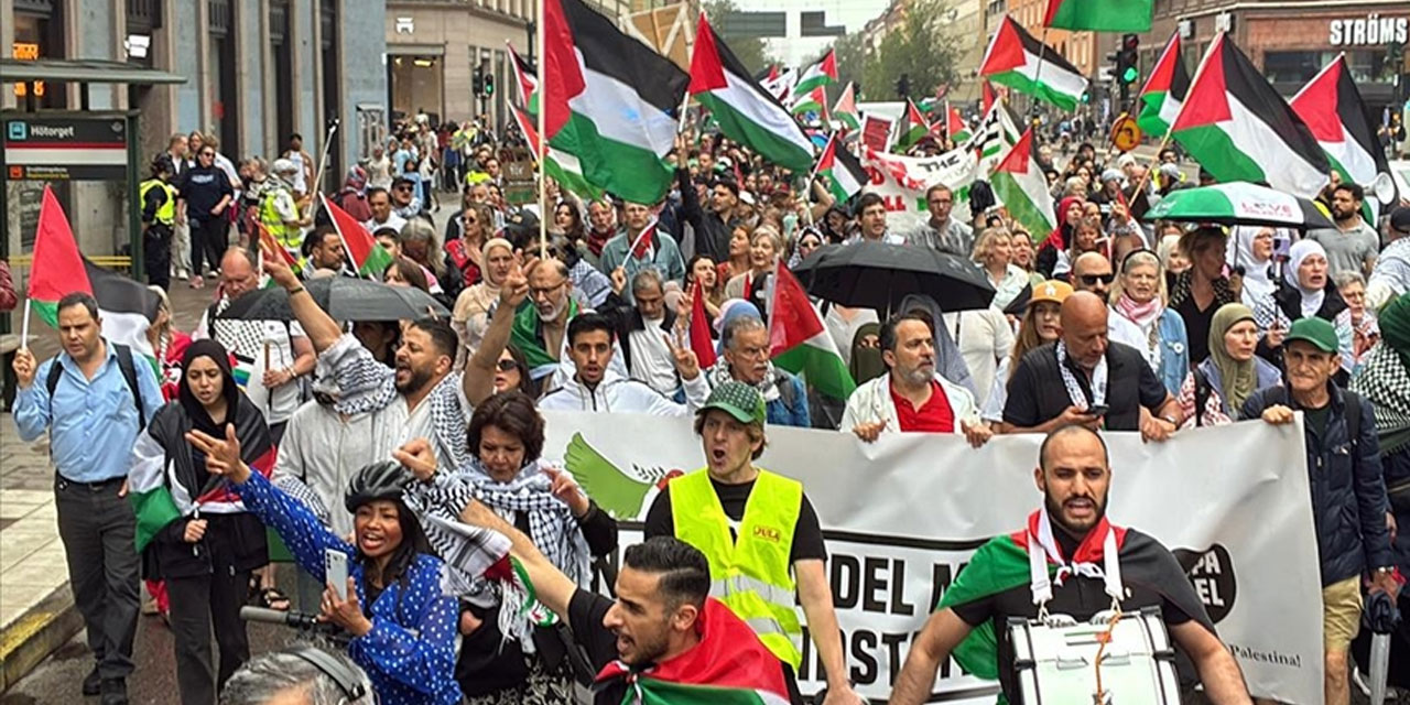 İsveç ve Almanya'da israil protesto edildi
