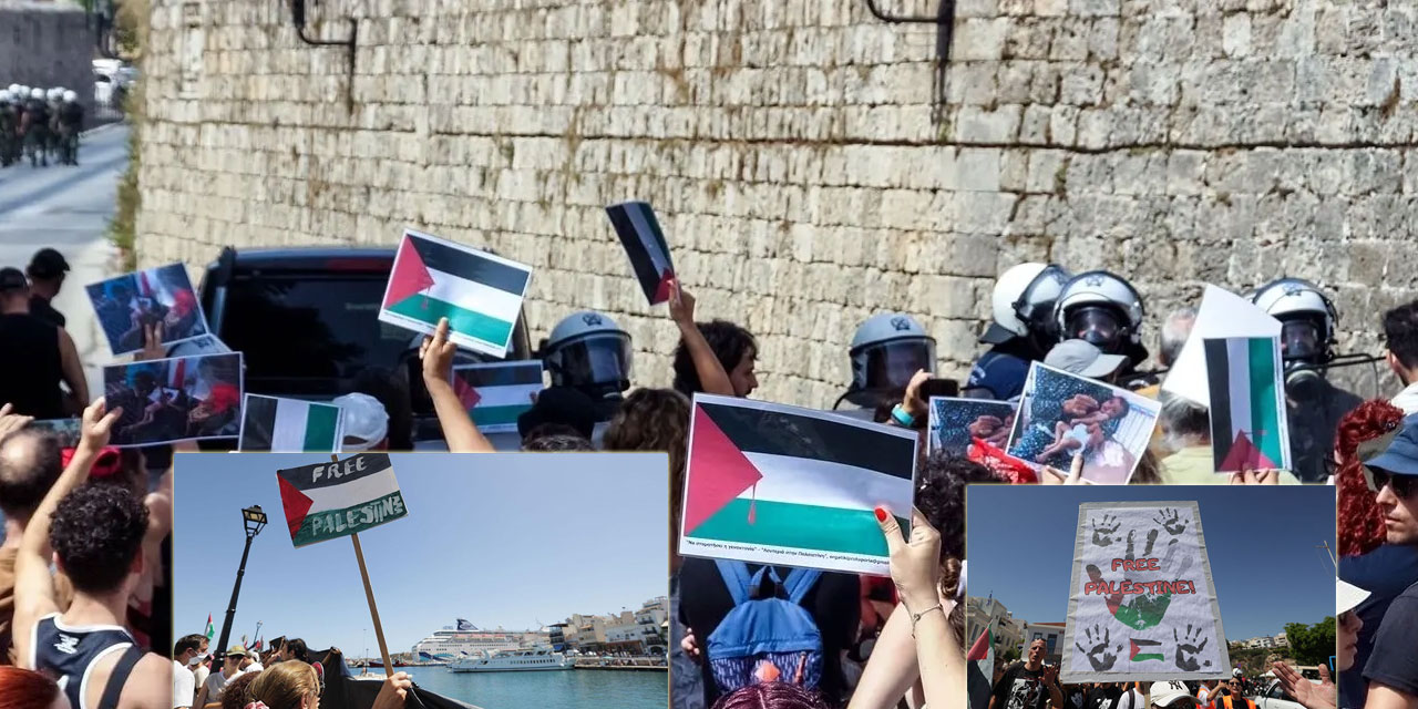 Rodos ve Girit adasında israilli turistler protesto edildi, geri gönderildi