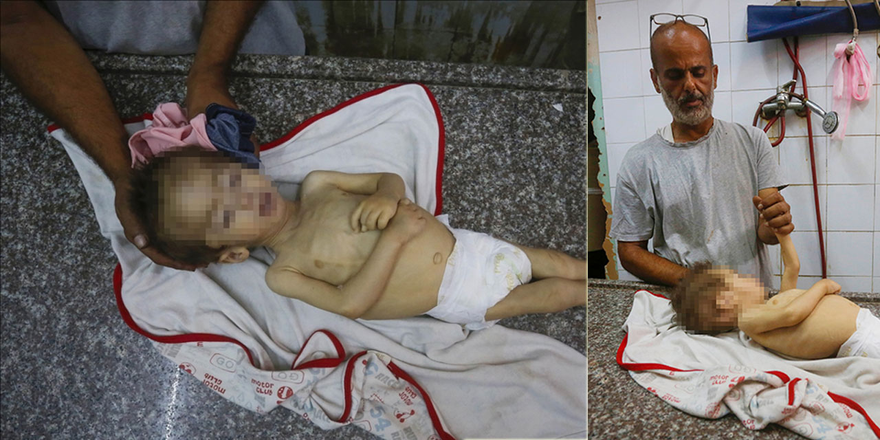 Gazzeli baba: Kızım açlıktan ağlıyordu ve ben çaresizdim!