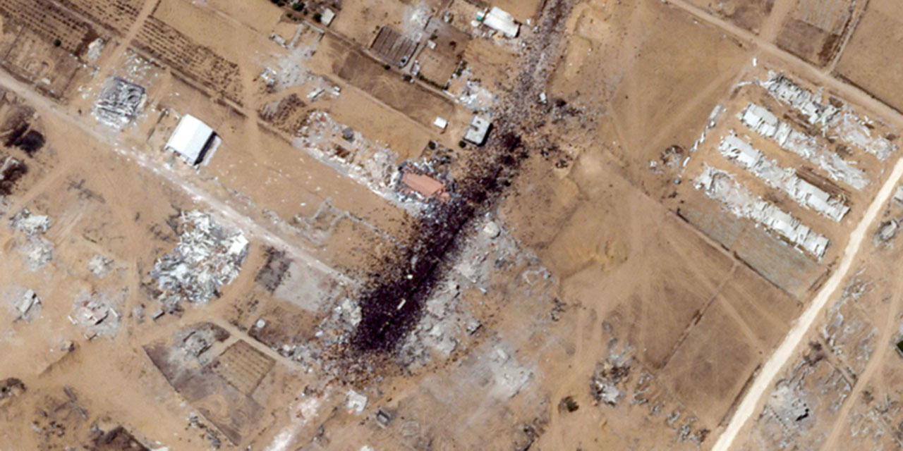 Gazze'deki açlık uzaydan da göründü