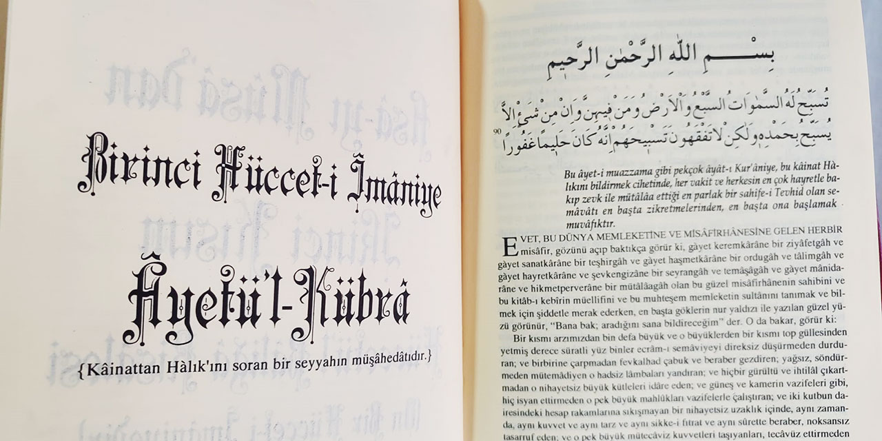 Bediüzzaman: Âyetü'l-Kübrâ, güneş gibi iman nurlarını ruhlara telkin edebilir
