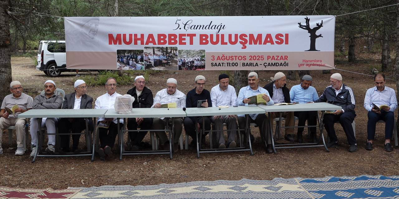 Barla Çamdağı'nda Muhabbet Buluşması gerçekleşti