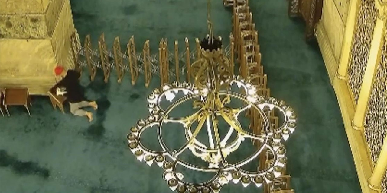 Ayasofya'da yangın çıkaran şüpheli tutuklandı