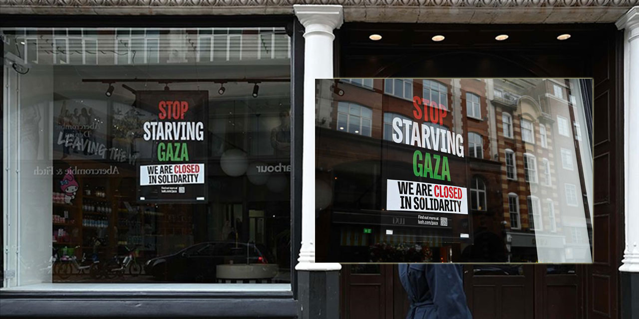 Ünlü kozmetik markası, Gazze ile dayanışma için mağazalarını bir günlüğüne kapattı