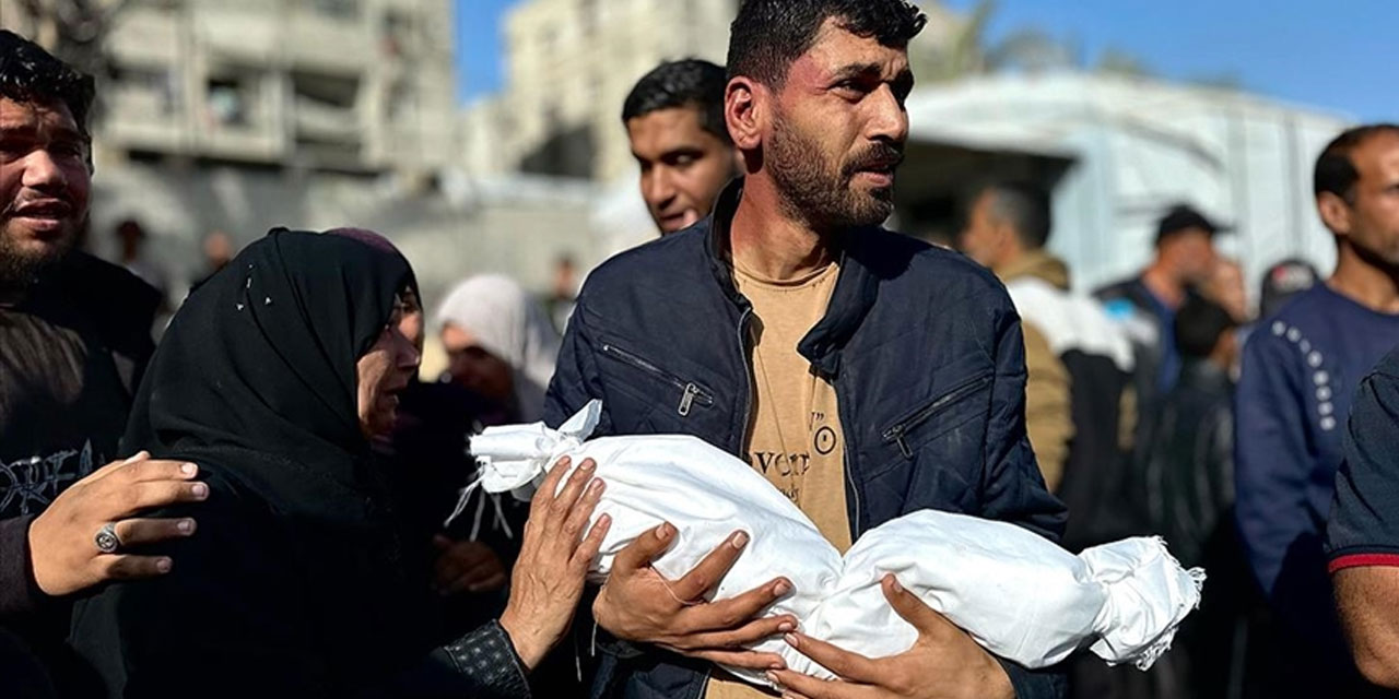 Terörist israil Gazze'de son 24 saatte 69 masumu daha öldürdü