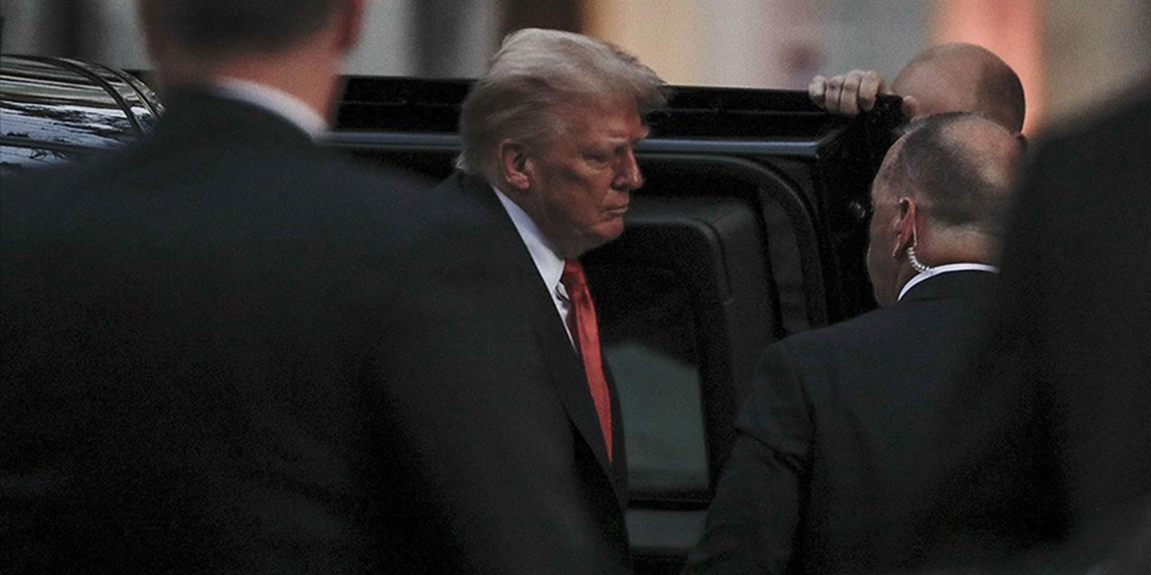 ABD Başkanı Trump, gittiği restoranda Gazze protestosuyla karşılaştı