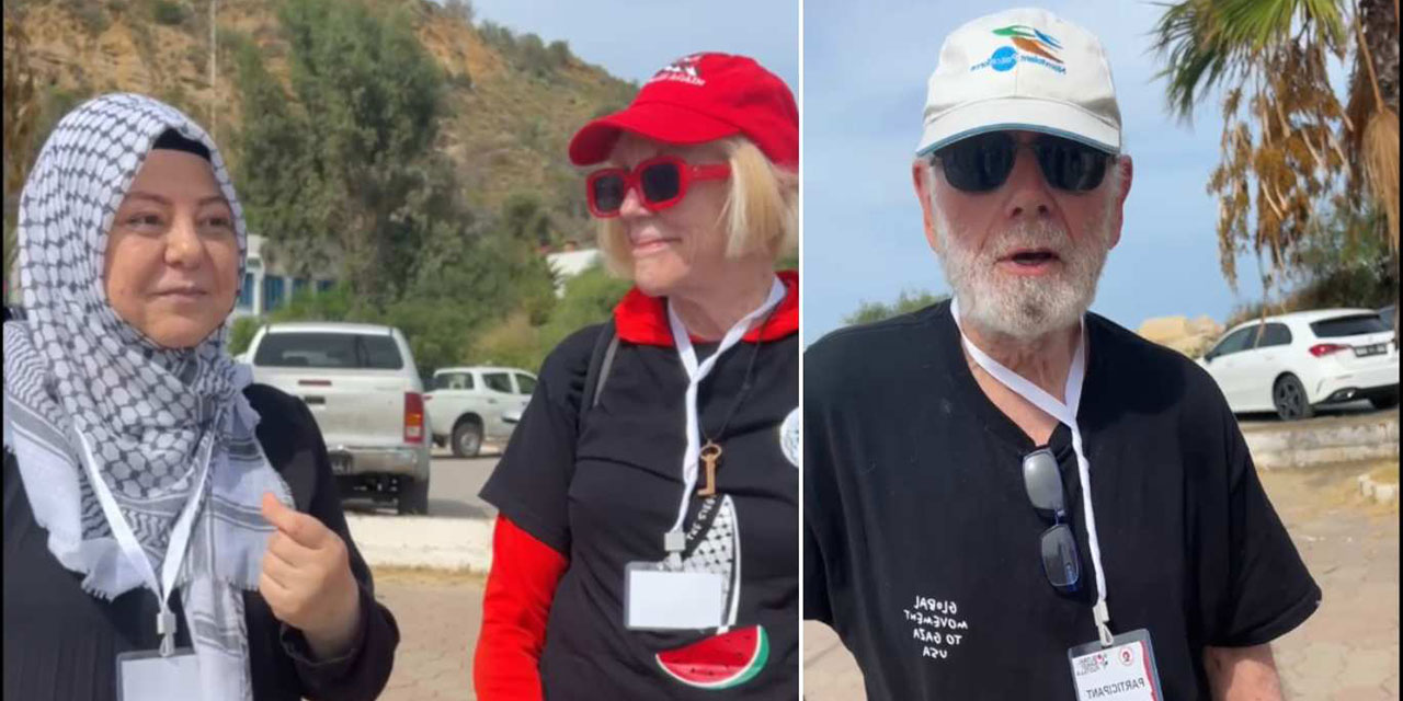 Sumud Filosu yolcusu Amerikalı çift: Dünya israilden nefret ediyor, bu hareket geri adım attıracak