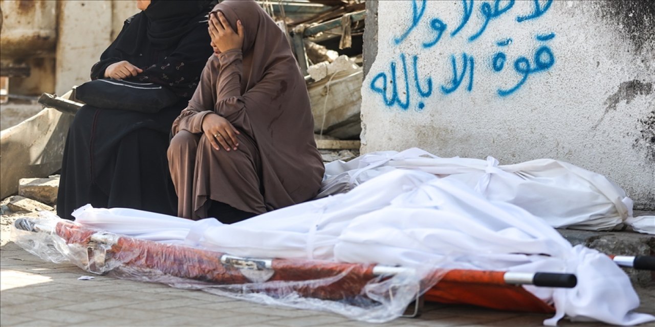 Katil israil, Gazze'de dün 99 Filistinliyi daha öldürdü