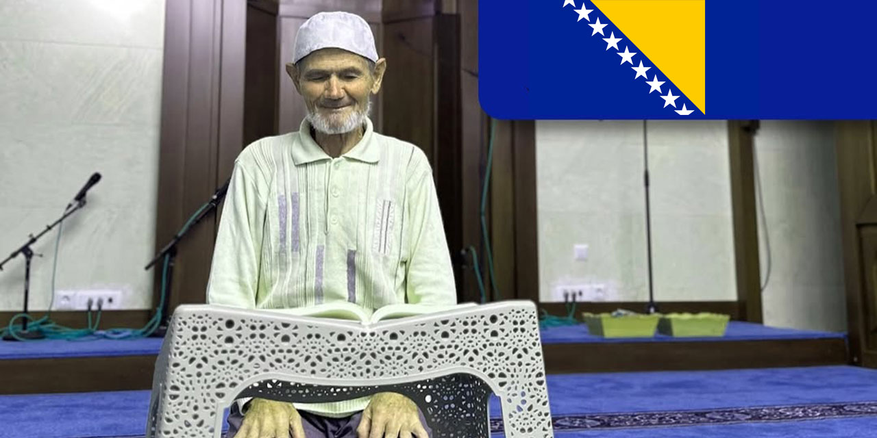 85 yaşında Kur’an okumayı öğrenen Bosnalı Tufo dedenin sevinci