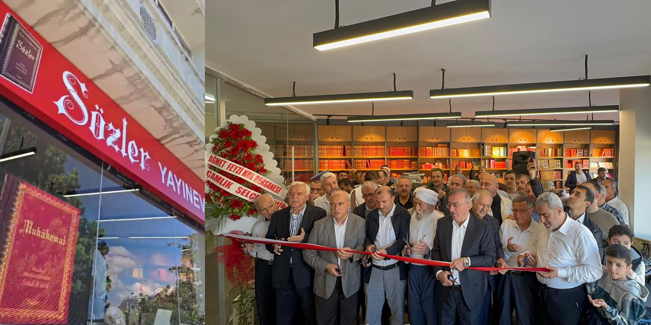 Sözler Yayınevi Cağaloğlu Şubesi dualarla açıldı