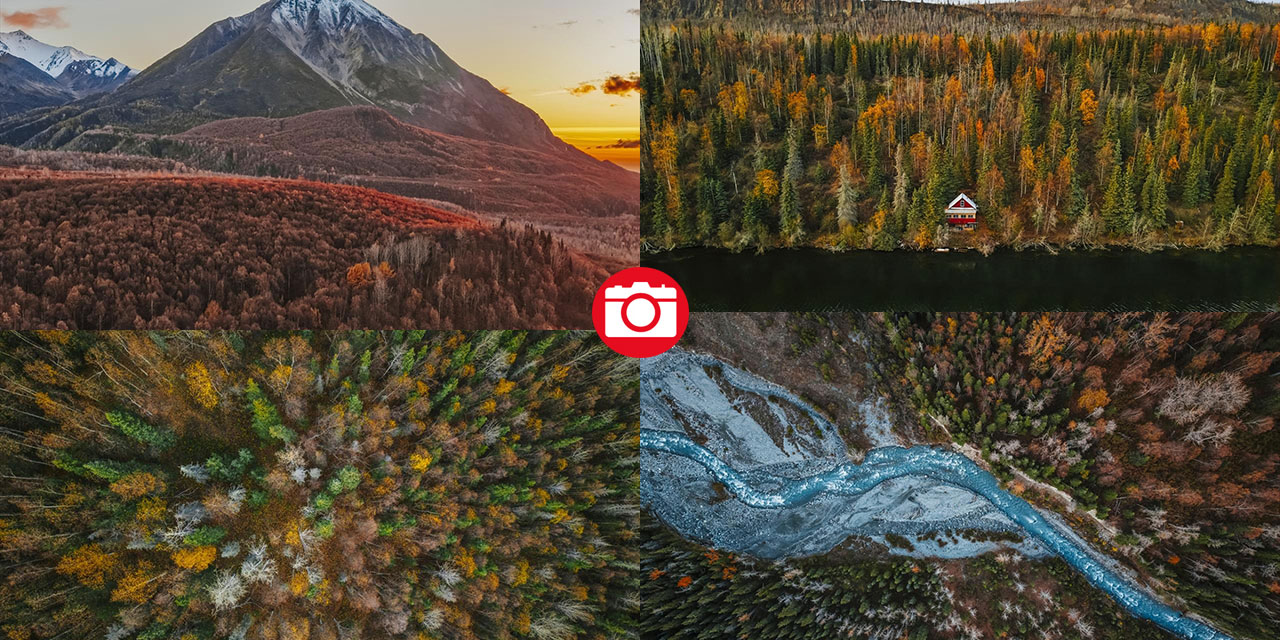 Alaska’da Sonbahar güzelliği