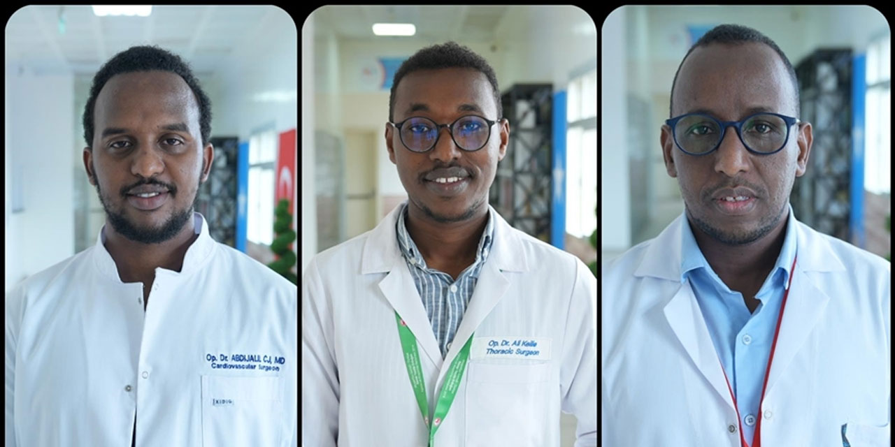 Türkiye mezunu Somalili genç doktorlar ülkelerinde şifaya vesile oluyor