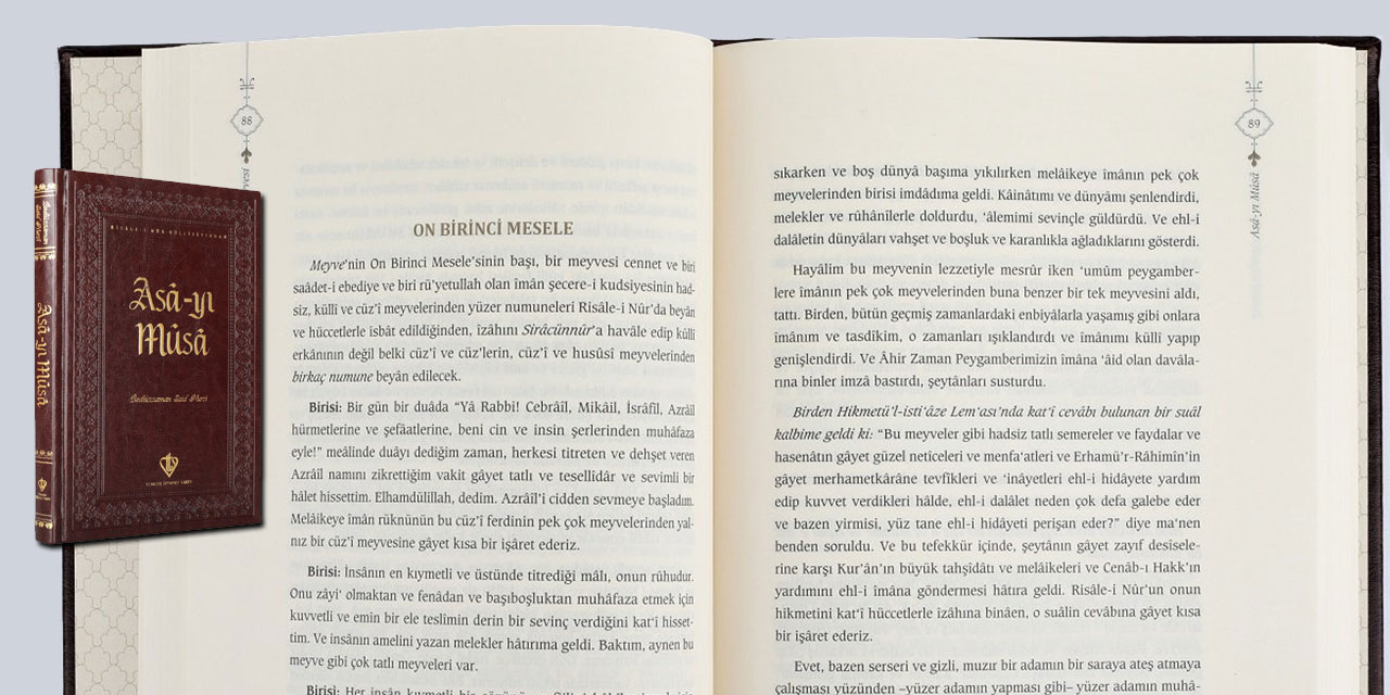 Bediüzzaman: Asâ-yı Mûsâ ışık verecek, sihirleri iptal edecek
