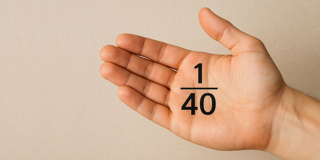 Kırkta Biri Vermek İçin, Önce Kırkta Kırkı Vermek Lazım